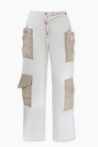Arabo Floral Cargo Pants