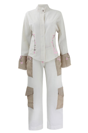 Arabo Floral Cargo Pants