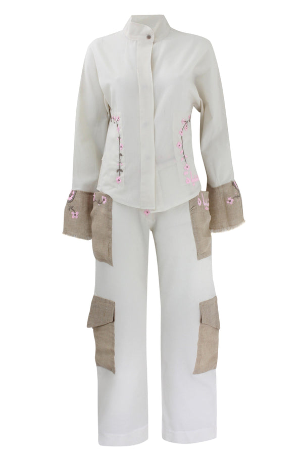 Arabo Floral Cargo Pants