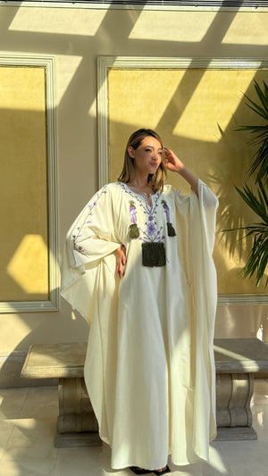 Anima Uccelli Tassel Kaftan