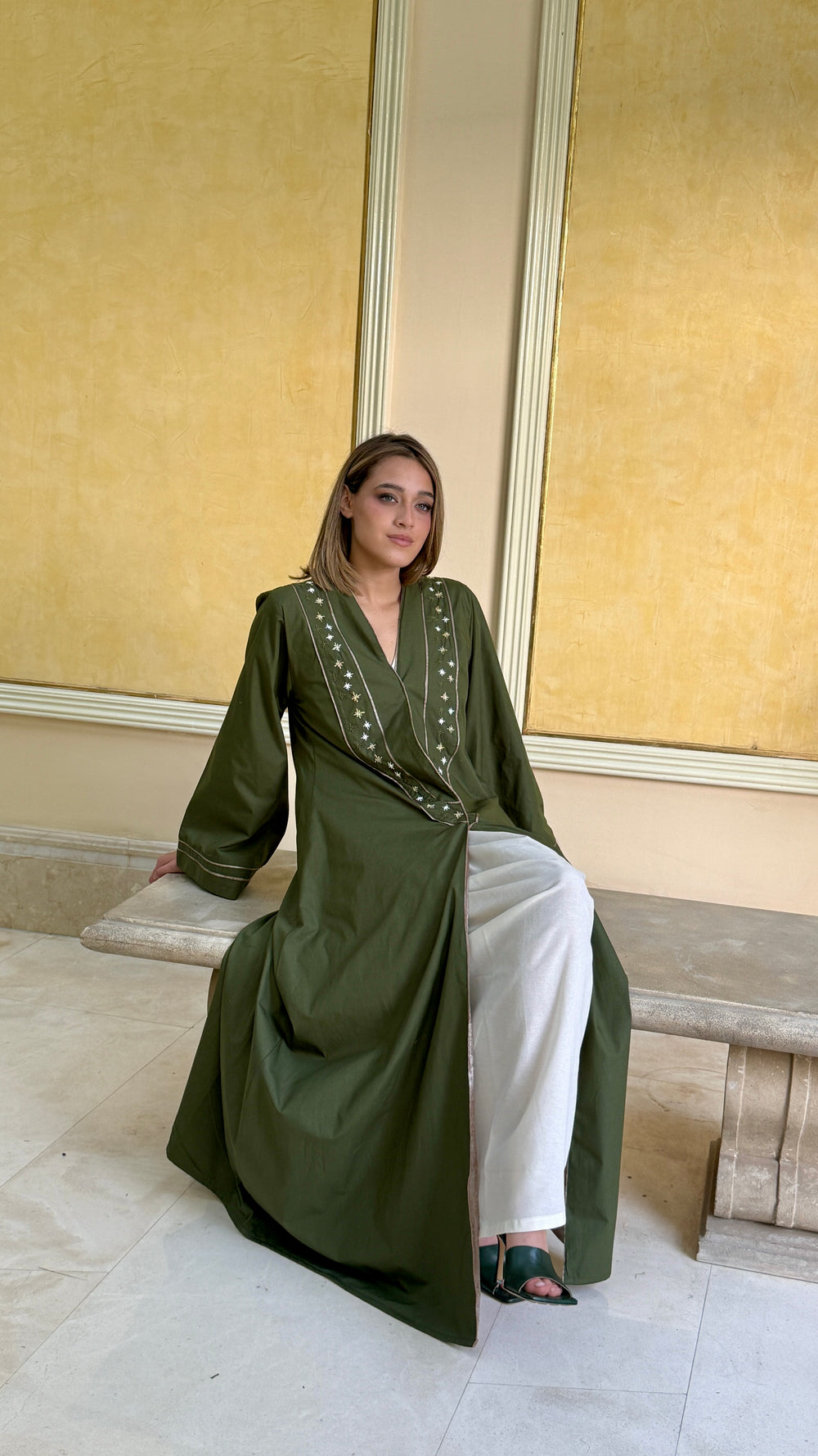 Fiore d’Oro Open Kaftan