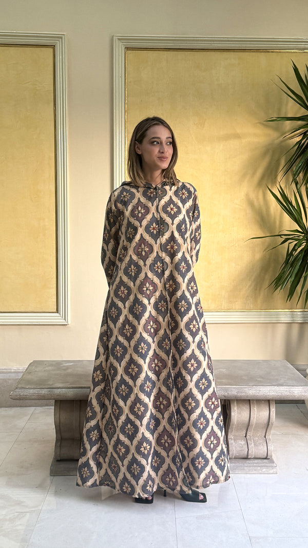 Mosaico Hooded Kaftan