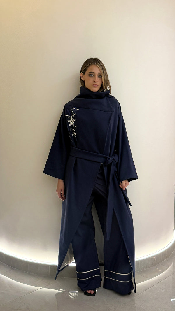 Fiore Navy Coat