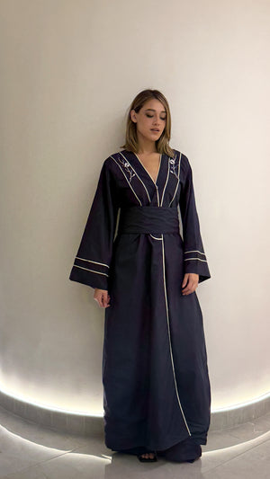 Fiore Navy Kaftan
