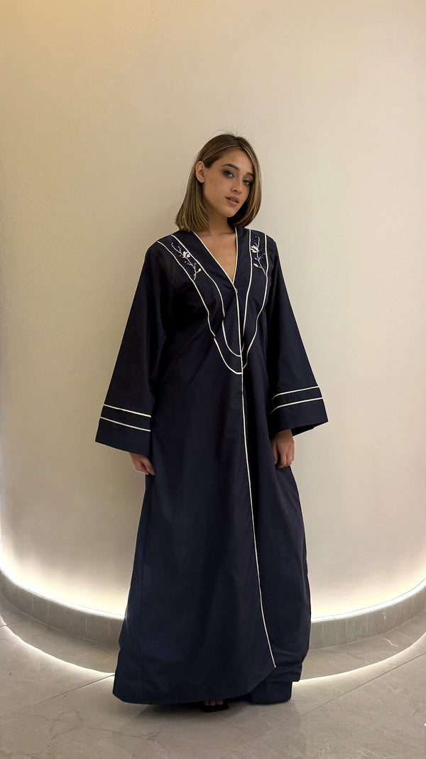 Fiore Navy Kaftan