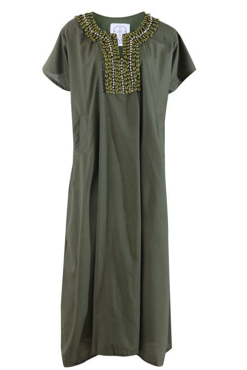Shell Crystal Kaftan