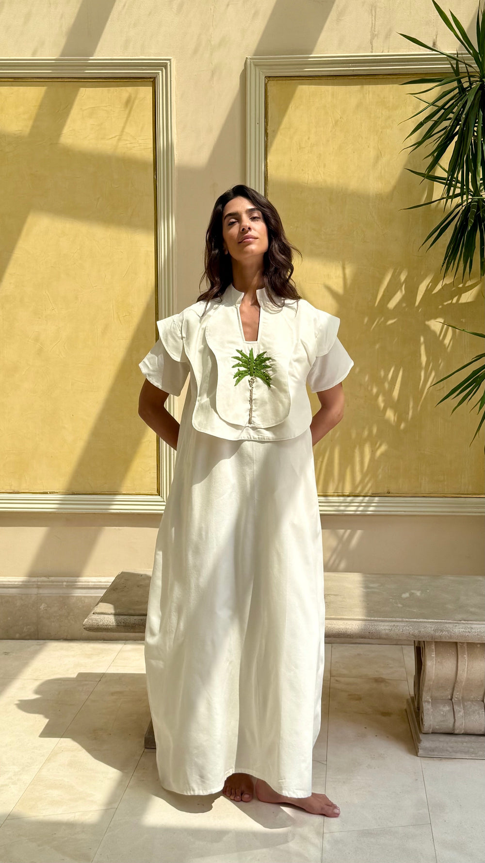 Palma Overlay Kaftan