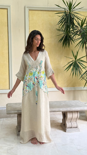 Palma Tropicale Wrap Kaftan