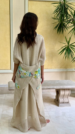 Palma Tropicale Wrap Kaftan