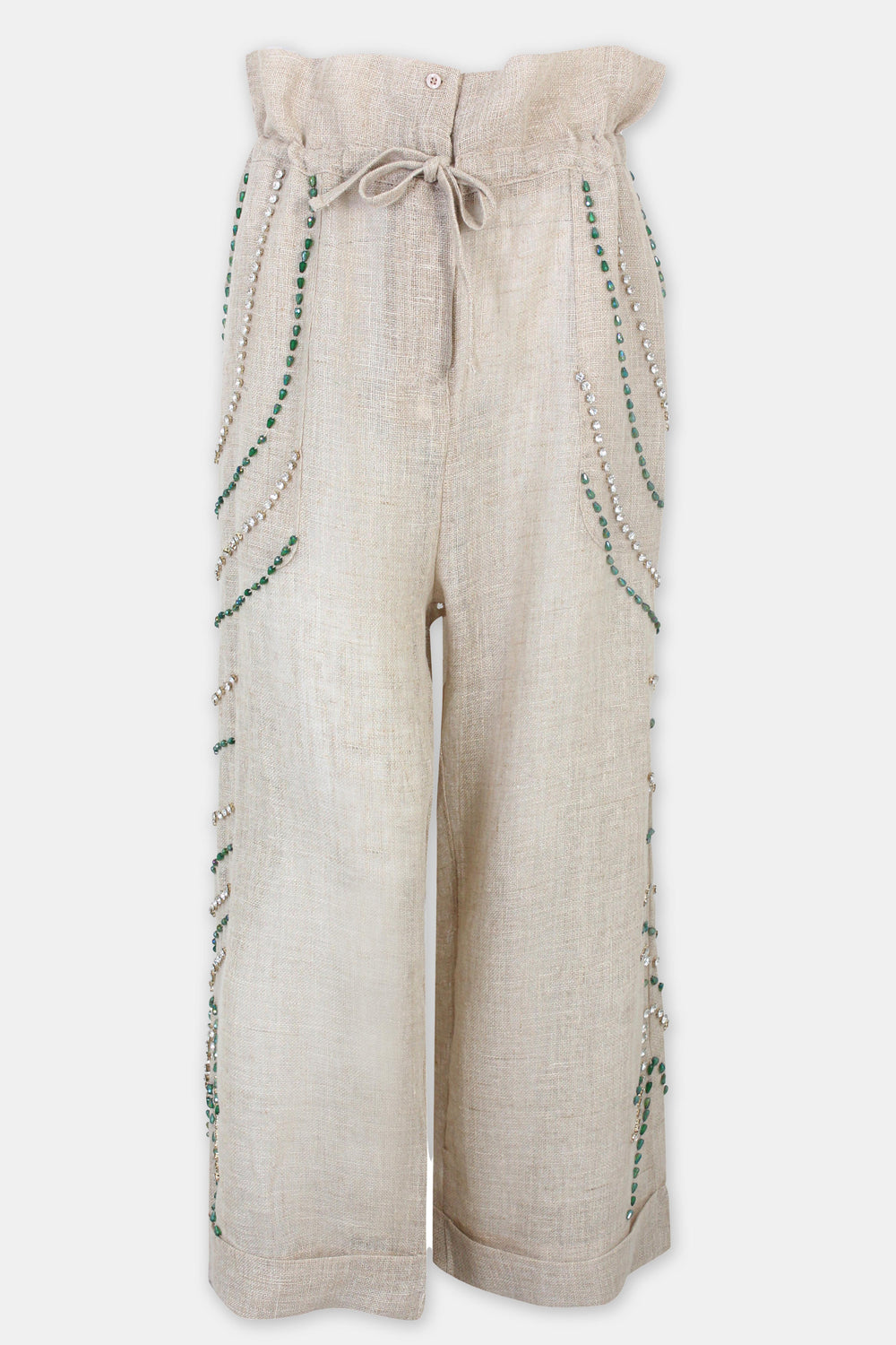 Raffia Preziosa Loose Pants