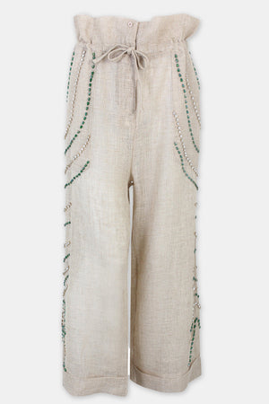 Raffia Preziosa Loose Pants