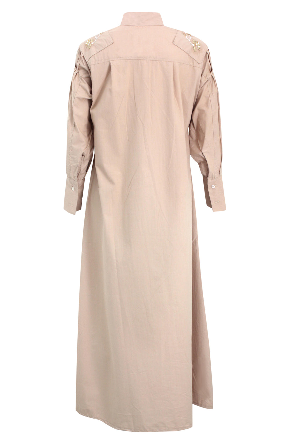 Mosaic Camel Shirt Kaftan