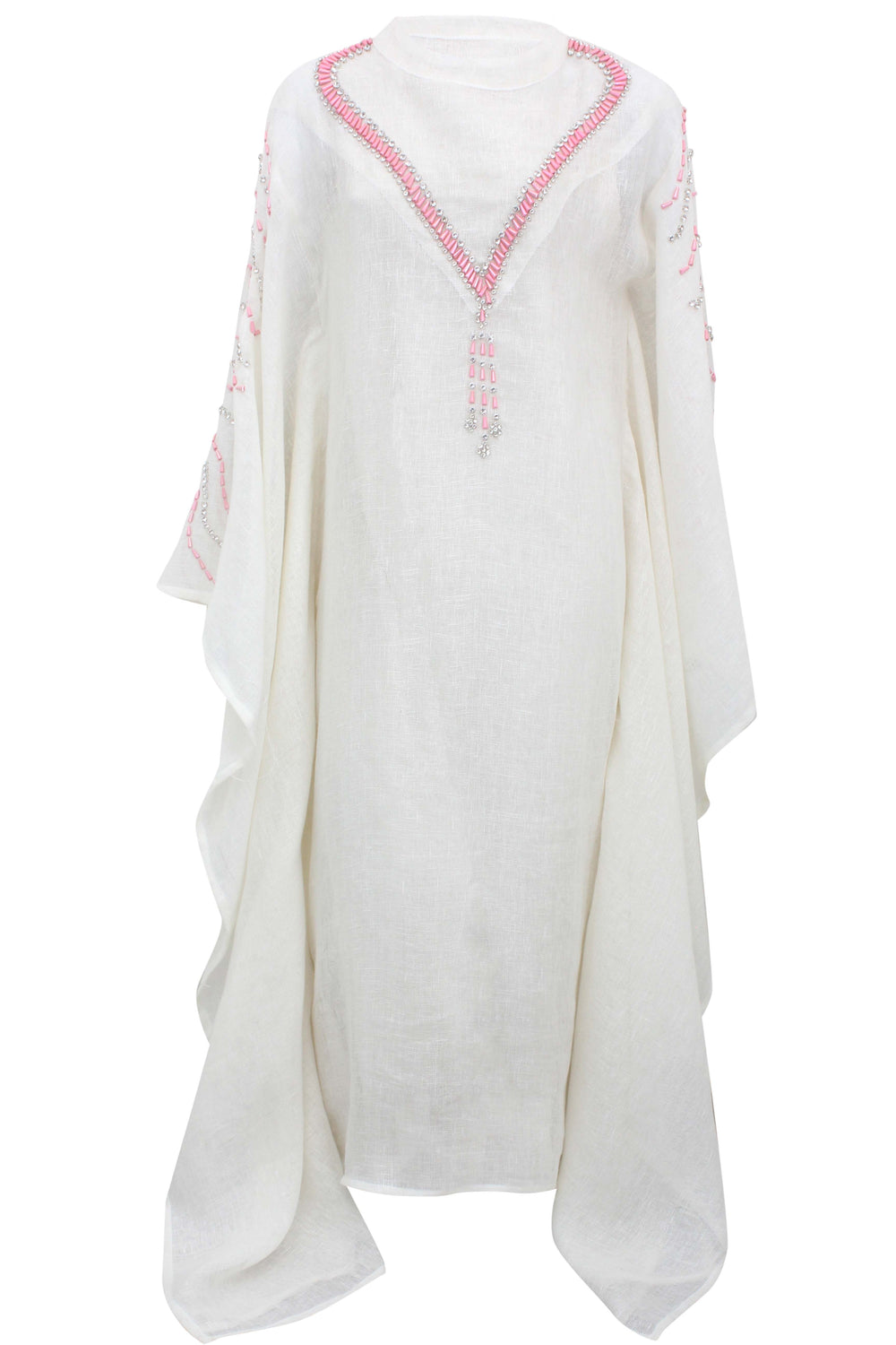 La Raffia Preziosa Necklace Pink