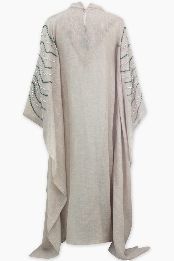 La Raffia Preziosa Necklace Green