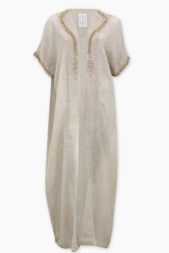 La Preziosa Gold Necklace Open Kaftan