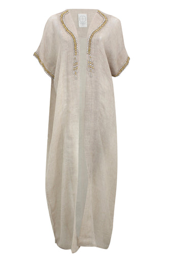 La Preziosa Gold Necklace Open Kaftan