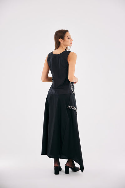 Stellare Asymmetrical Skirt
