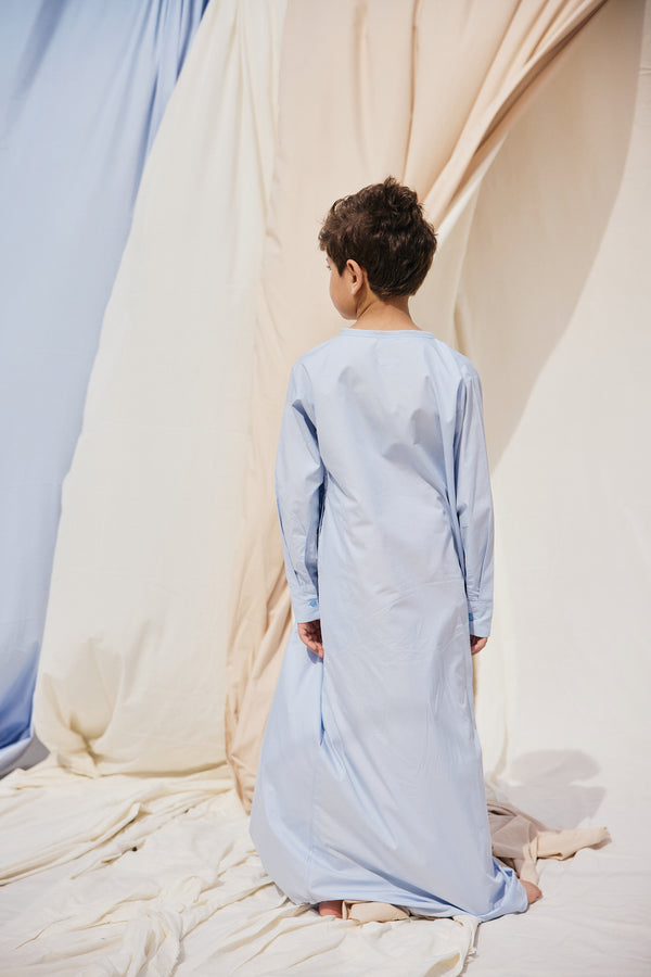 Gradient Border Kaftan