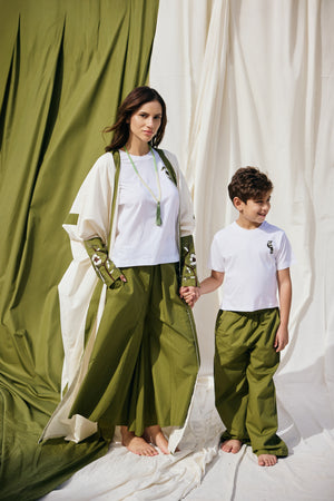 Open Uccello Wrist Kaftan