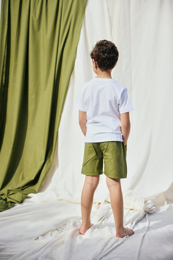 Bold Gradient Pocket Shorts