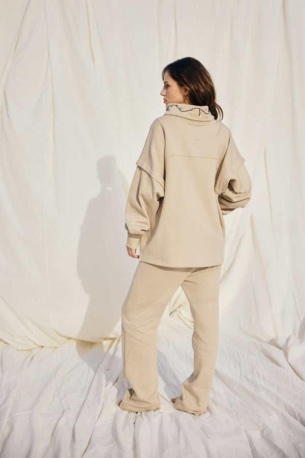 High Neck Foglia Sweater