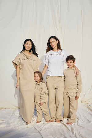 High Neck Floral Dress