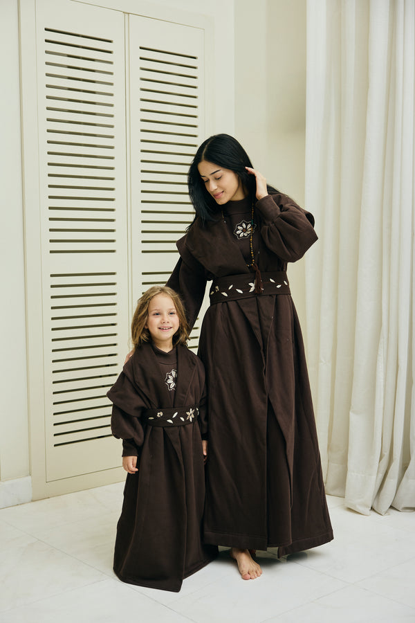 Floral Belted Jillet