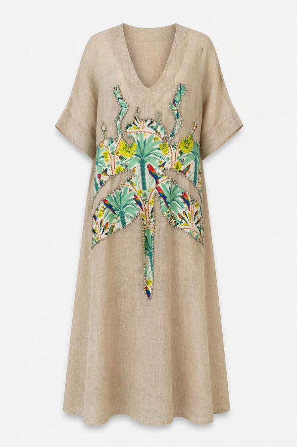 Palma Tropicale Wrap Kaftan