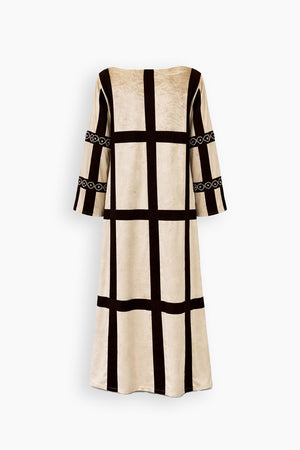 Velvet Stellare Border Kaftan