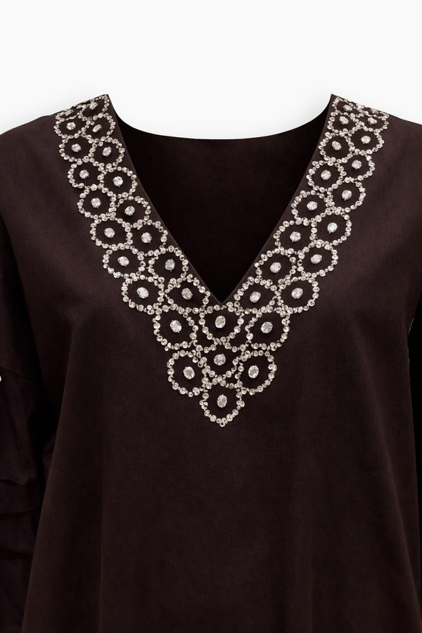 Gabardine Stellare Kaftan