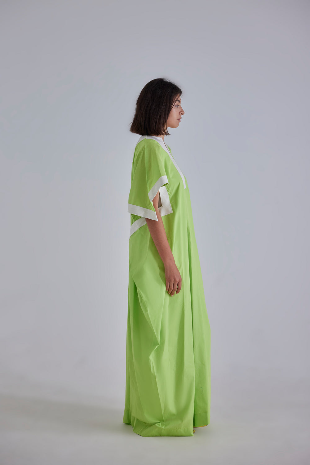 Lecce Lime Green Kaftan