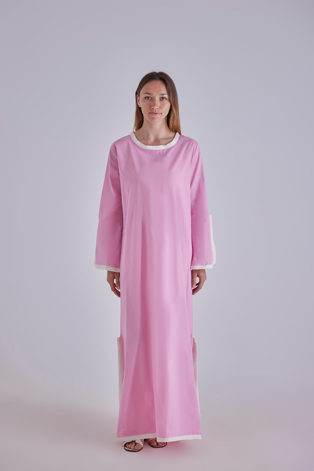 Ischia Pink Kaftan