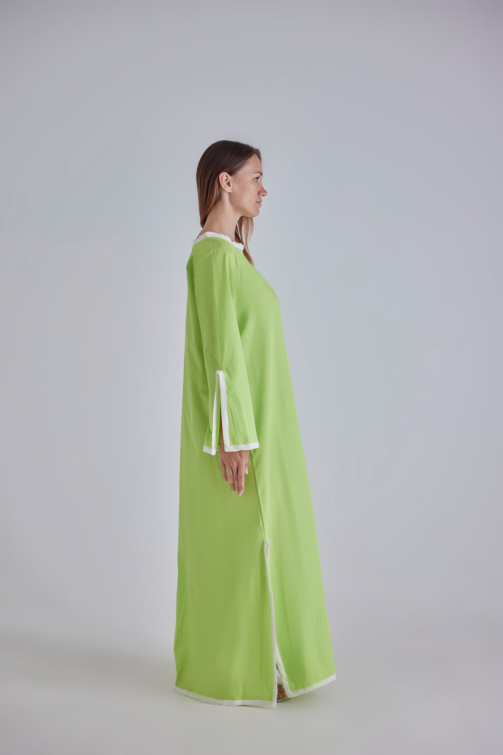 Ischia Lime Green Kaftan