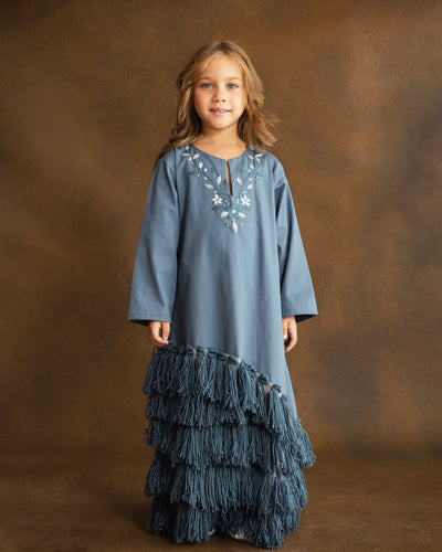 Fiore Tassel Girls Kaftans