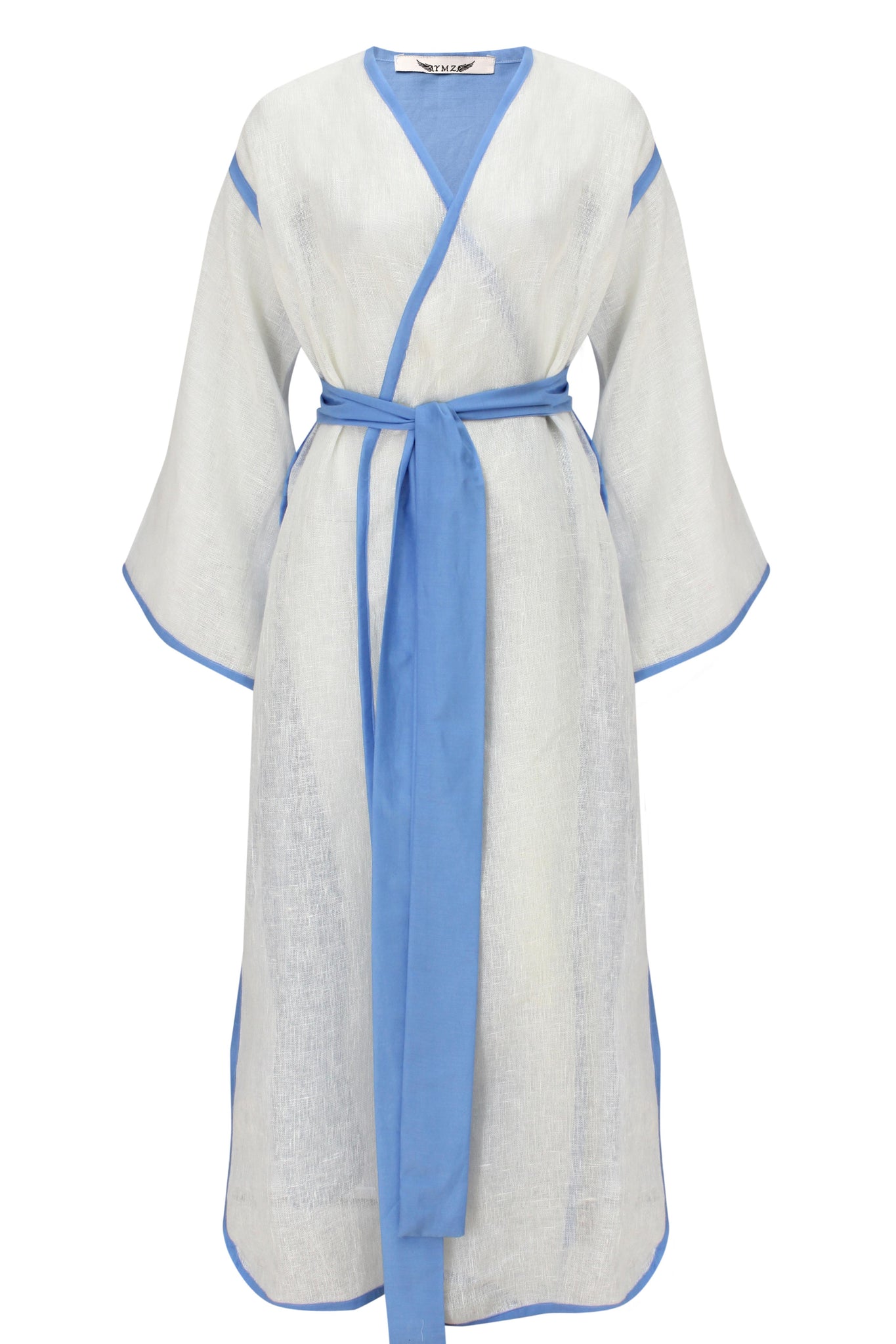 Raffia Blu Kimono