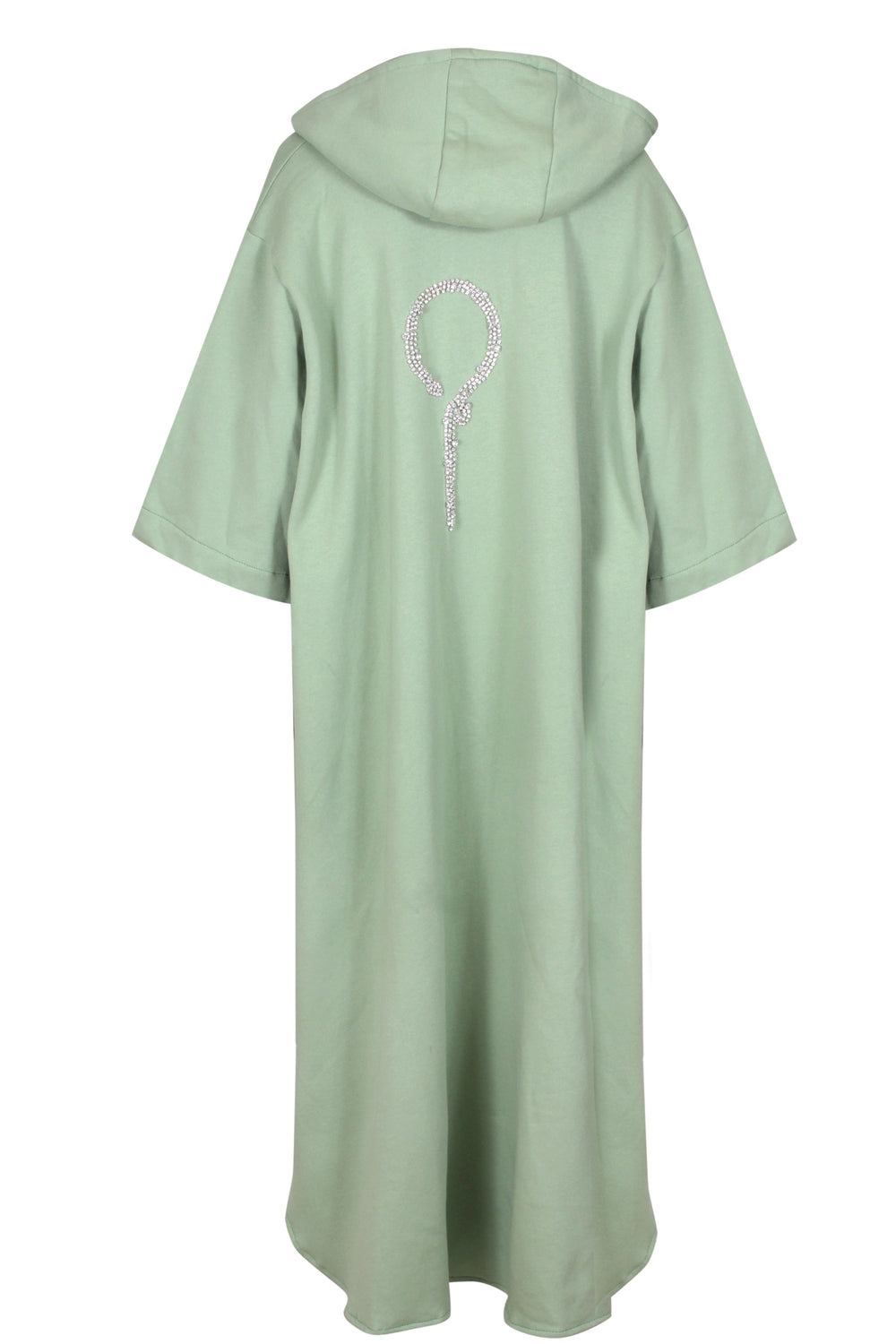 Serpente Verde Hoodie Kaftan